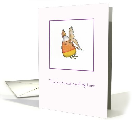 Candy Corn Fairy - Halloween card (491284)
