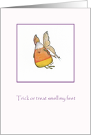 Candy Corn Fairy - Halloween card
