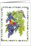 Frogs & Grapes - Dinner Invitation card