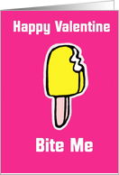 bite me valentine card