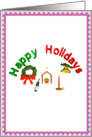 Happy Holidays card
