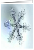 snowflake card