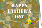 Happy Father’s Day: Military Rainbow card