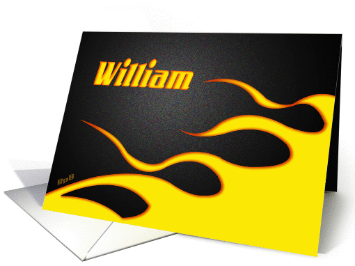 Racing Flames William card (1263898)