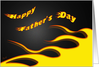 Father’s Day Racing Flames card