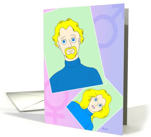 Trans Man 1 card (436138)