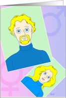 Trans Man 1 card