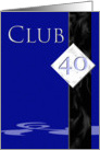 Club 40 Blue card