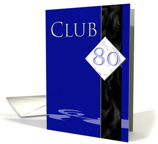 Club 80 Blue card (476402)