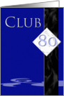 Club 80 Blue card