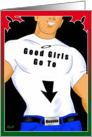 Good Girls: STR8 Holiday card