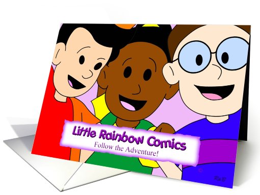 Little Rainbow Comics Adventure card (506051)