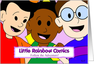 Little Rainbow Comics Adventure card