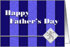 Father’s Day-Blue/Silver/Lion card