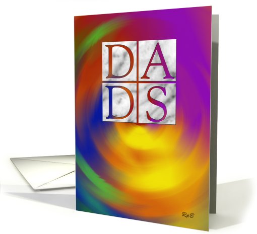 Two Dads: Gay Father's Day card (632875)
