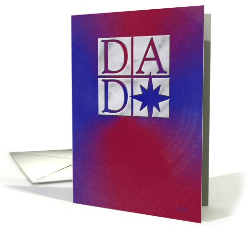 My Dad's a Star : Father's Day card (632876)