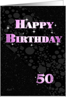 Sparkle Birthday: 50