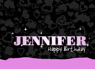Birthday: Jennifer...