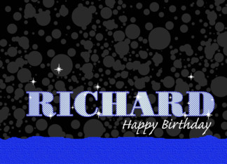 Birthday: Richard...