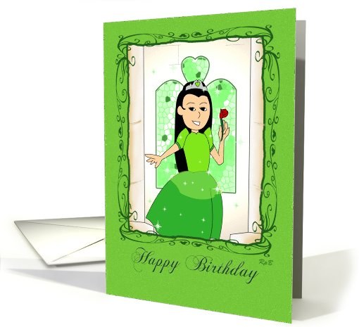 Happy Birthday: Jade Princess card (822242)