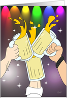Three Dudes & Brewskis card