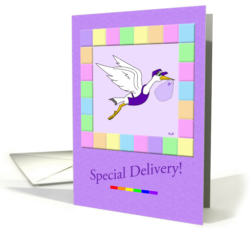 Gay Parents: Special Delivery card (899939)