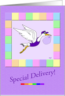 Gay Parents: Special Delivery card