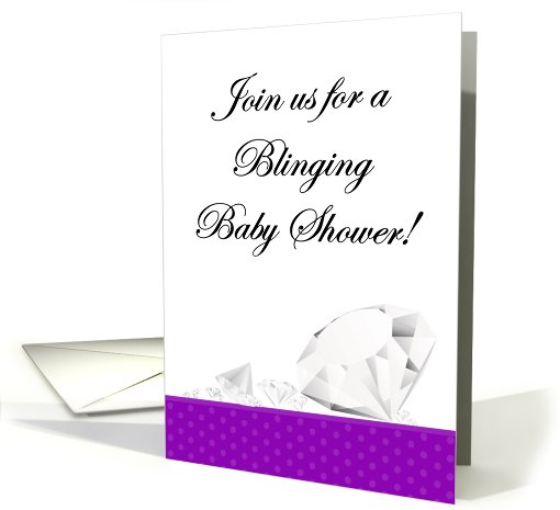 Plum Royal Purple and White Polka Dot Diamond like Bling... (752689)