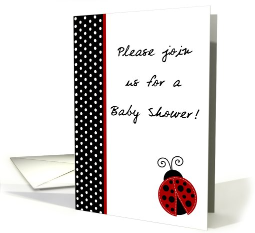 Red Lady Bug, Black and White Polka dot Boarder Baby Girl... (754168)