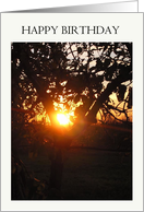 Birthday Wishes ........Sun Rises card