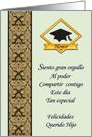 Graduacion-Gran orgullo hijo card