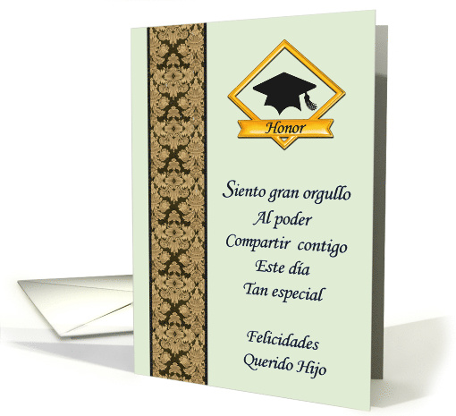 Graduacion-Gran orgullo hijo card (1481600)