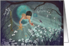 Go Green - Keepsakes of the Ocean Art card