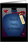 Happy Un Birthday Drink Me Wonderland Bottle card