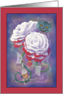 Note Card - Painted Roses Alice’s Adventures in Wonderland card