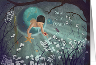 Save Our Oceans - Keepsakes of the Ocean Art card