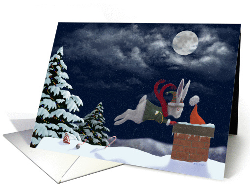 White Rabbit Christmas card (1396316)
