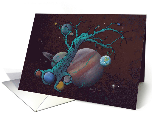 Protect Our Planetary Home blank card (1570570)