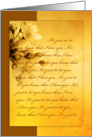 Vintage love flowers card