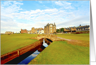 St Andrews, old golf course, Scotland card