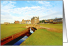 St Andrews, old golf course, Scotland card
