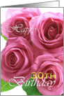 Happy 30th birthday roses card