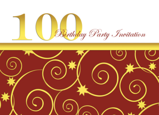 100th birthday Party...