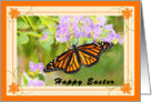 Easter Card with Monarch Butterfly card