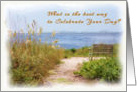 Mother’s Day Beach Scenic card