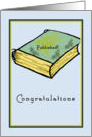 Congratulations for Getting Published card