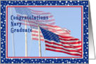 Naval Academy Graduation Congratulations card