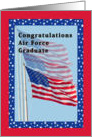 Congratulations Air Force Graduate card