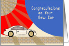 Congratulation On Your New Car card