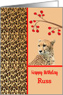 Birthday Card for Russ Cheeta card